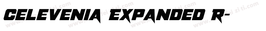 Celevenia Expanded R字体转换